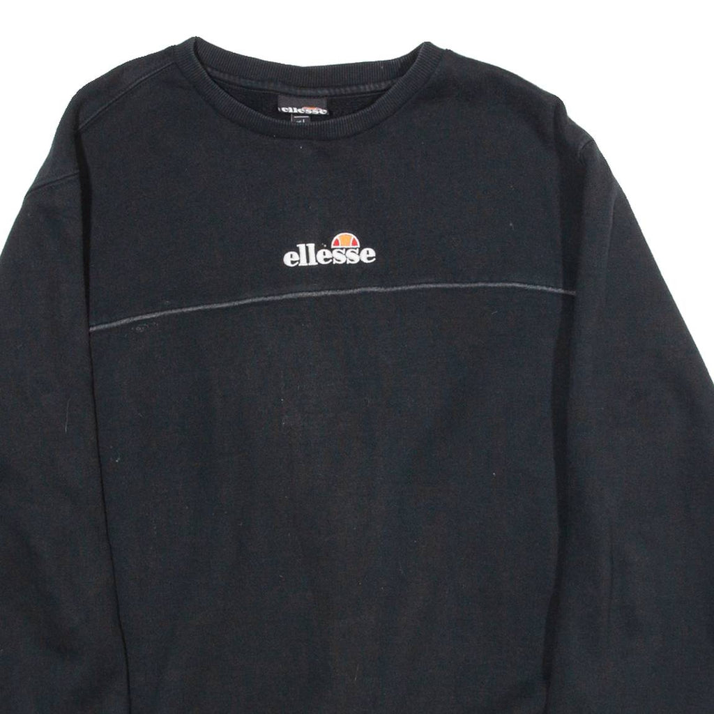 ELLESSE Womens Sweatshirt Black L