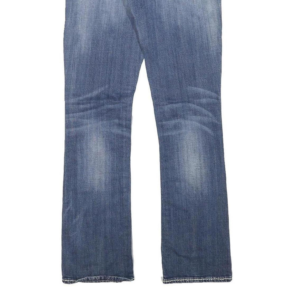 VIGOSS Womens Jeans Blue Slim Straight Denim Medium W28 L31 Stylish Detailed