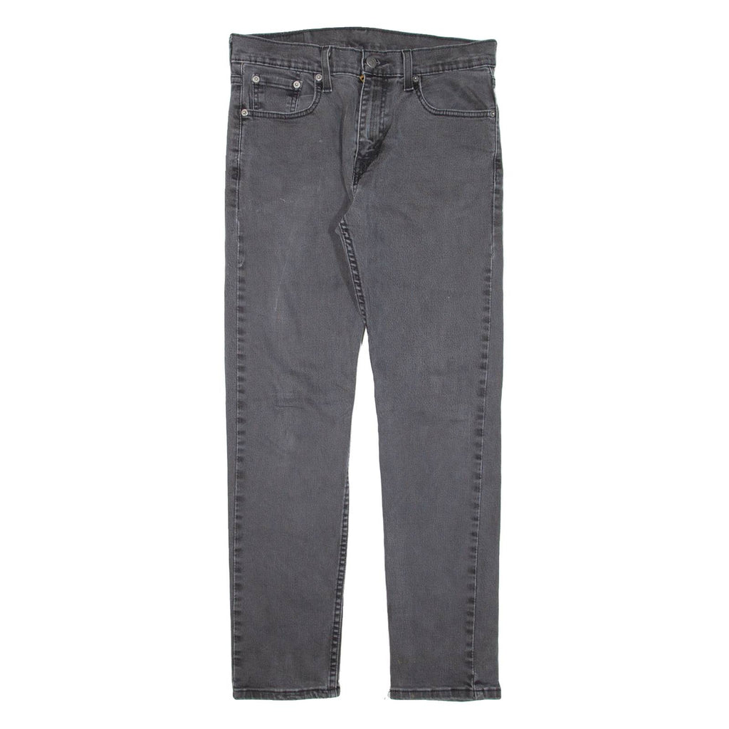 LEVI'S 507 Jeans Mens Black Regular Straight W30 L30