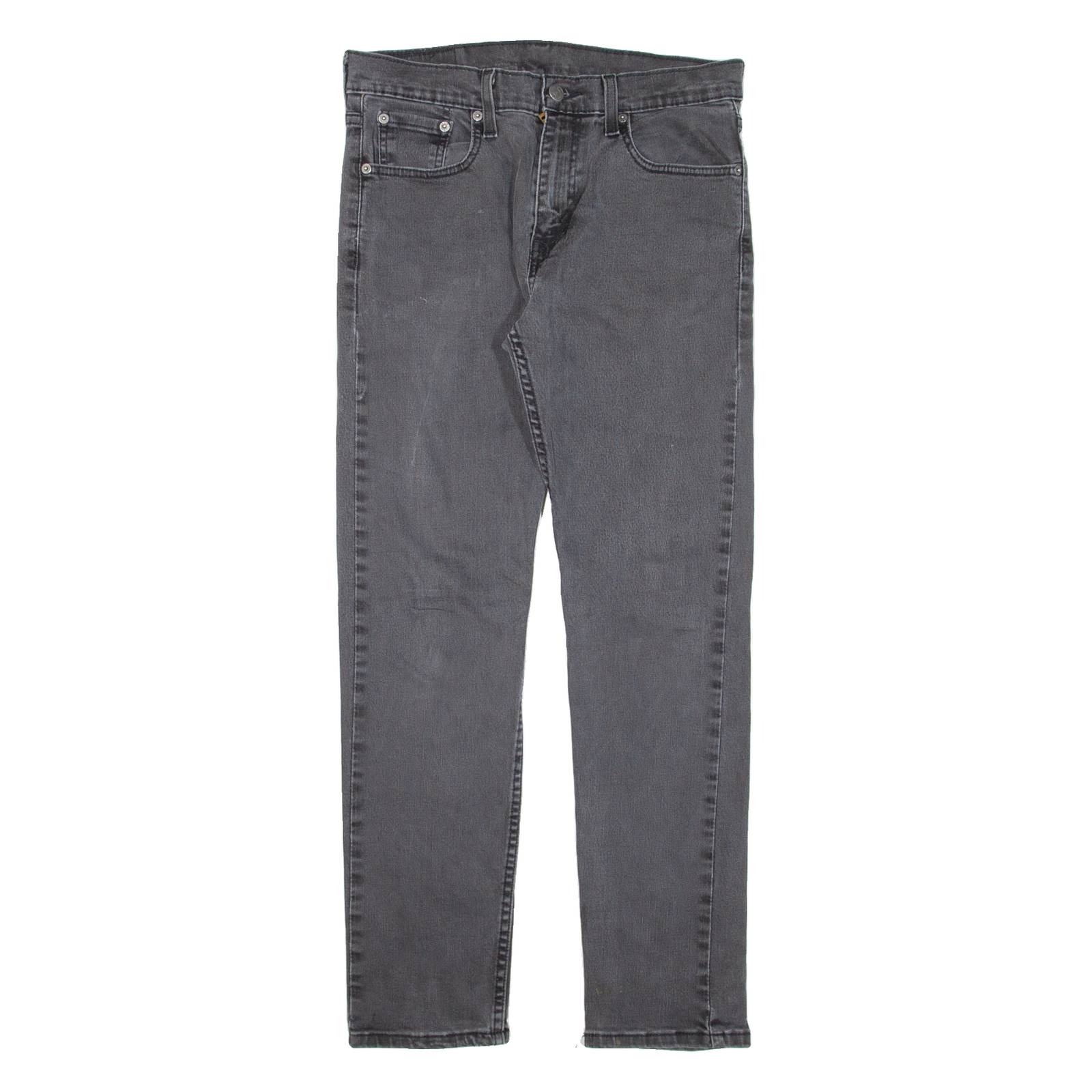 LEVI'S 507 Jeans Mens Black Regular Straight W30 L30