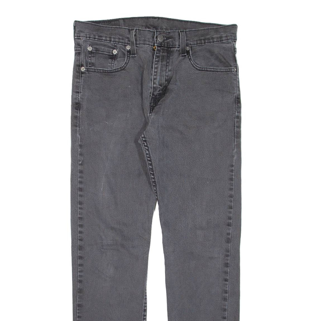 LEVI'S 507 Jeans Mens Black Regular Straight W30 L30