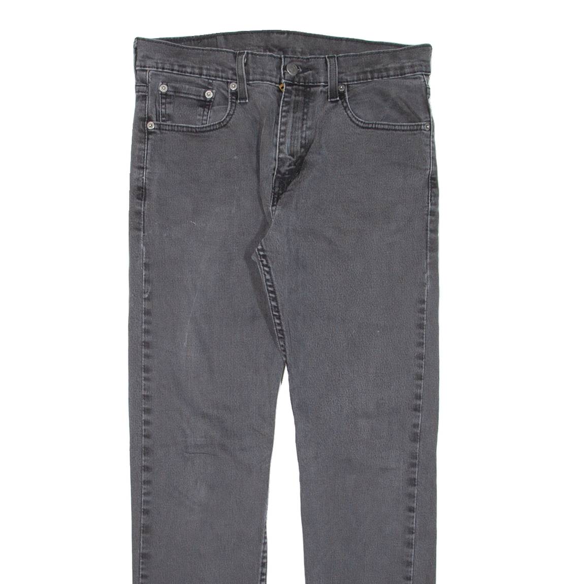 LEVI'S 507 Jeans Mens Black Regular Straight W30 L30