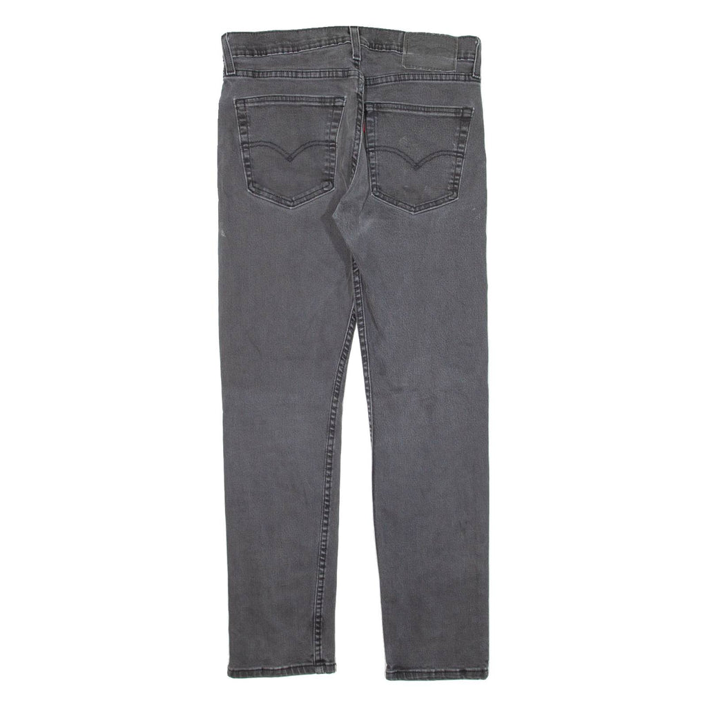 LEVI'S 507 Jeans Mens Black Regular Straight W30 L30
