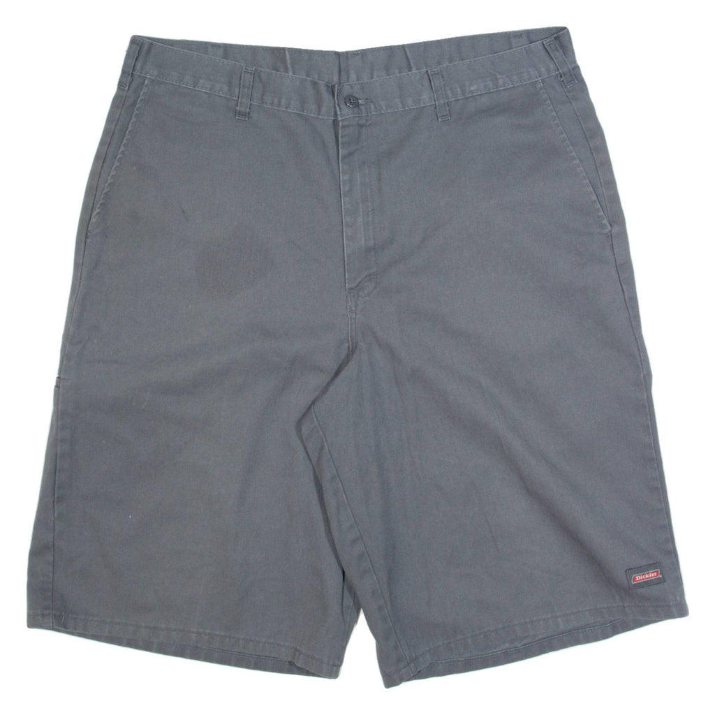 DICKIES Mens Workwear Shorts Grey XL W38