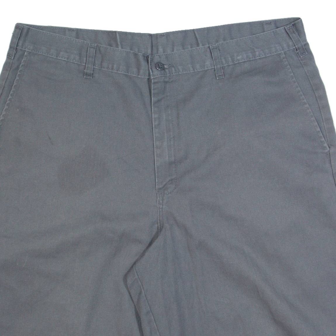 DICKIES Mens Workwear Shorts Grey XL W38