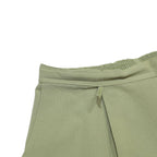 DESIGN ESSENTIALS Womens Woven Green Relaxed Trousers W29 L25 Elastic Waist
