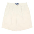 POLO RALPH LAUREN Mens Cream Shorts M W32 Classic Cotton Blend Comfortable