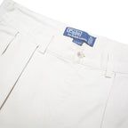 POLO RALPH LAUREN Mens Cream Shorts M W32 Classic Cotton Blend Comfortable