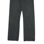 LEVI'S 501 Mens Jeans Black Regular Straight Denim Raw W30 L32 Classic Button