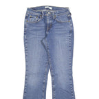 LEVI'S Womens 515 Regular Jeans Denim Blue W28 L30 Classic Fit Zip Closure