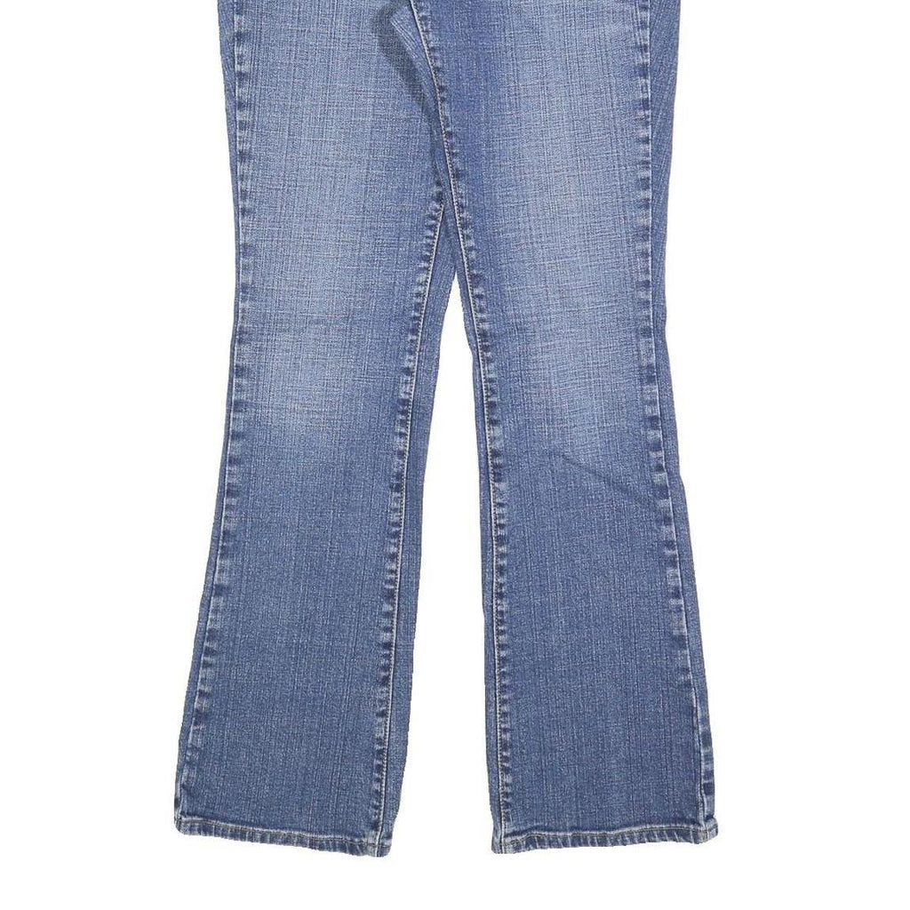 LEVI'S Womens 515 Regular Jeans Denim Blue W28 L30 Classic Fit Zip Closure