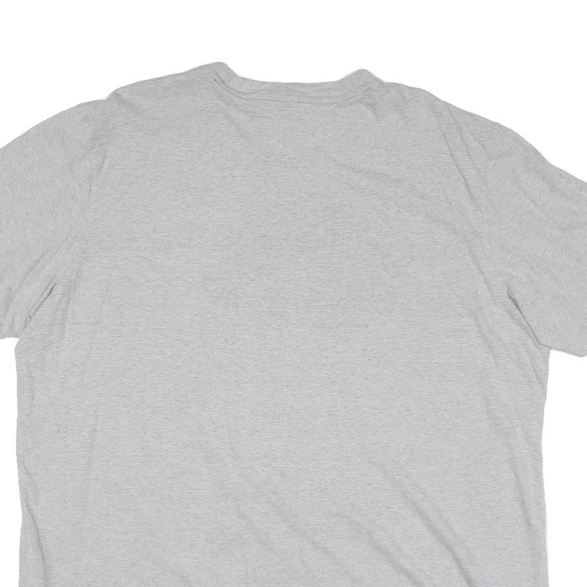 ADIDAS Mens Grey Reese's Senior Bowl Graphic T-Shirt XL Short Sleeve Crew Neck