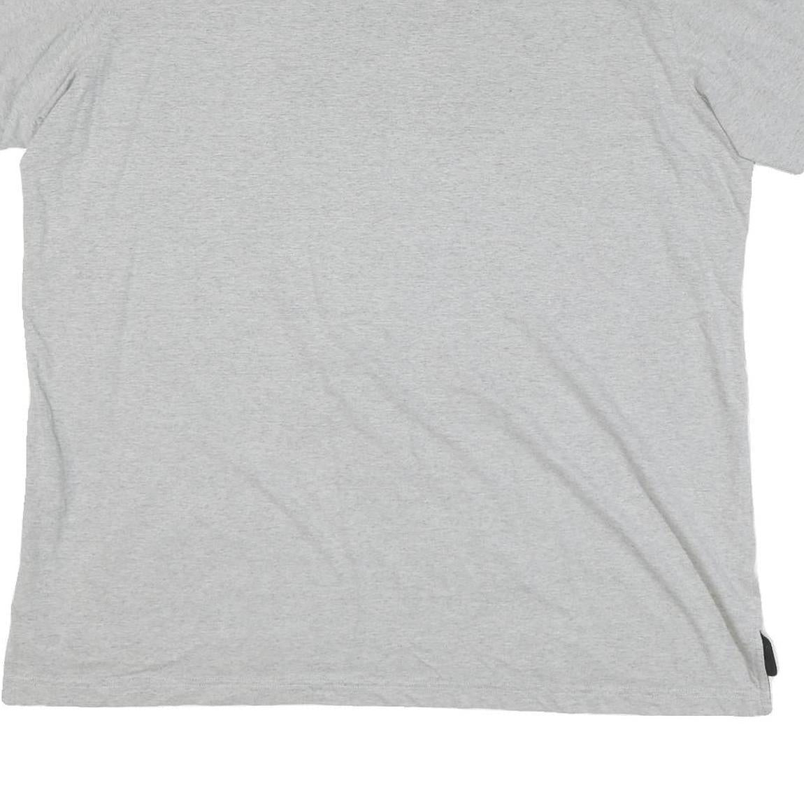 ADIDAS Mens Grey Reese's Senior Bowl Graphic T-Shirt XL Short Sleeve Crew Neck