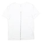 ESCADA SPORT Womens White V-Neck Short Sleeve T-Shirt XS Cotton Blend