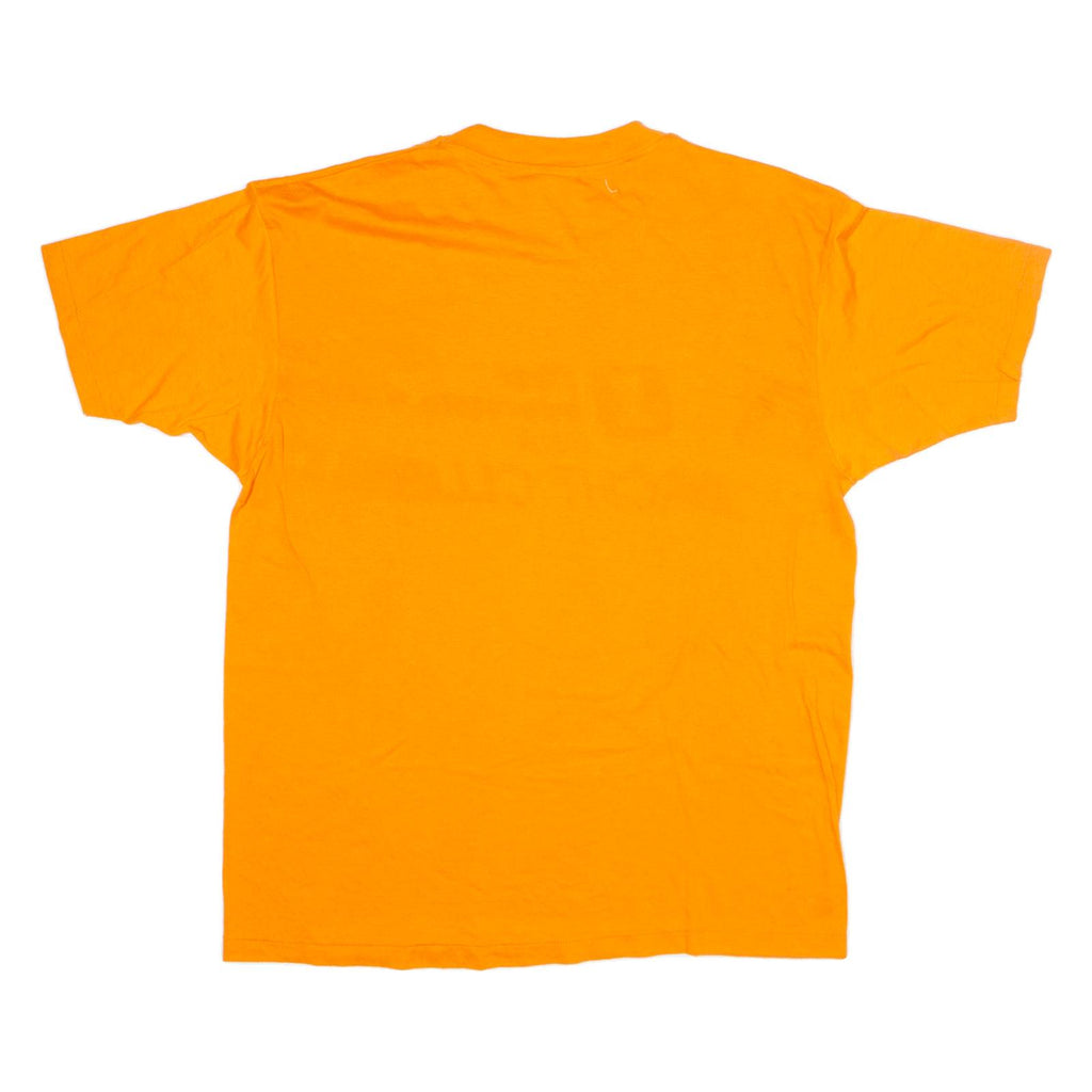 HANES FIFTY FIFTY Yacht Club Mens T-Shirt Orange XL