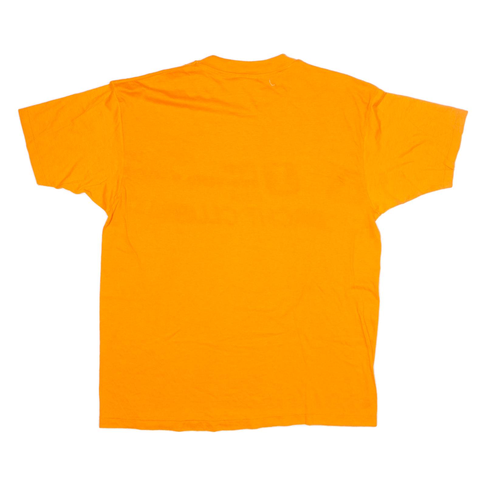 HANES FIFTY FIFTY Yacht Club Mens T-Shirt Orange XL