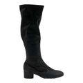 ECCO High Boots Black Leather Womens UK 5