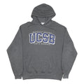 CHAMPION Mens Grey University Of California UCSB Hoodie XL Cotton Blend Casual