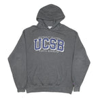 CHAMPION Mens Grey University Of California UCSB Hoodie XL Cotton Blend Casual