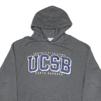CHAMPION Mens Grey University Of California UCSB Hoodie XL Cotton Blend Casual