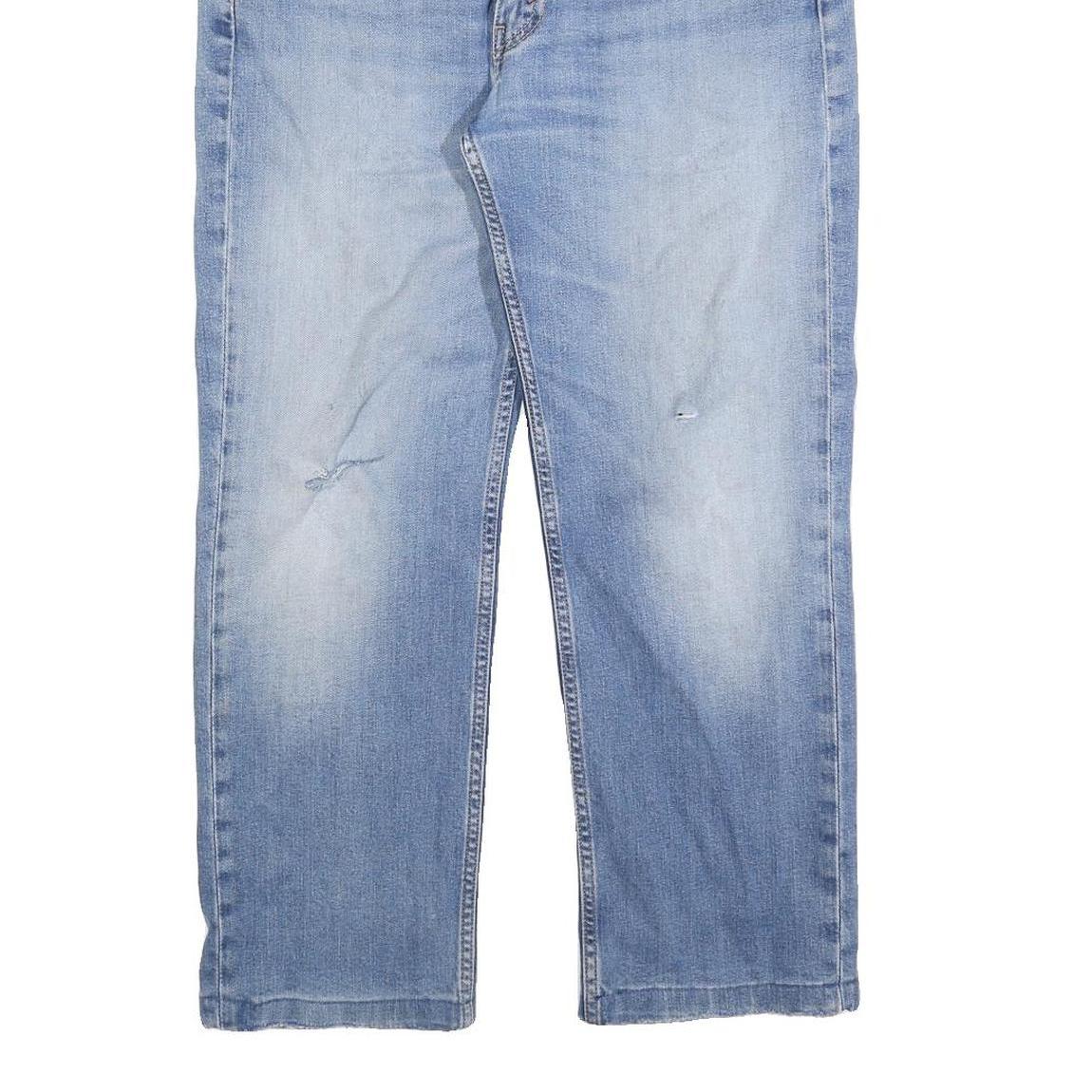 LEVI'S 514 Classic Mens Jeans Blue Classic Straight Denim Medium W33 L26 Zip Zip