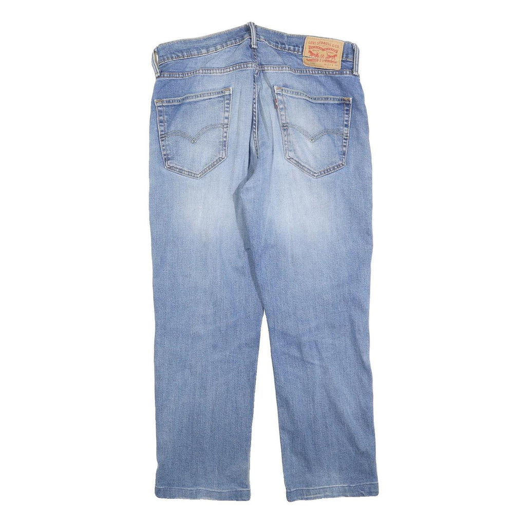 LEVI'S 514 Classic Mens Jeans Blue Classic Straight Denim Medium W33 L26 Zip Zip