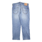 LEVI'S 514 Classic Mens Jeans Blue Classic Straight Denim Medium W33 L26 Zip Zip
