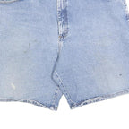 WRANGLER Mens Denim Blue Casual Shorts XL W38 Light Wash Classic Fit