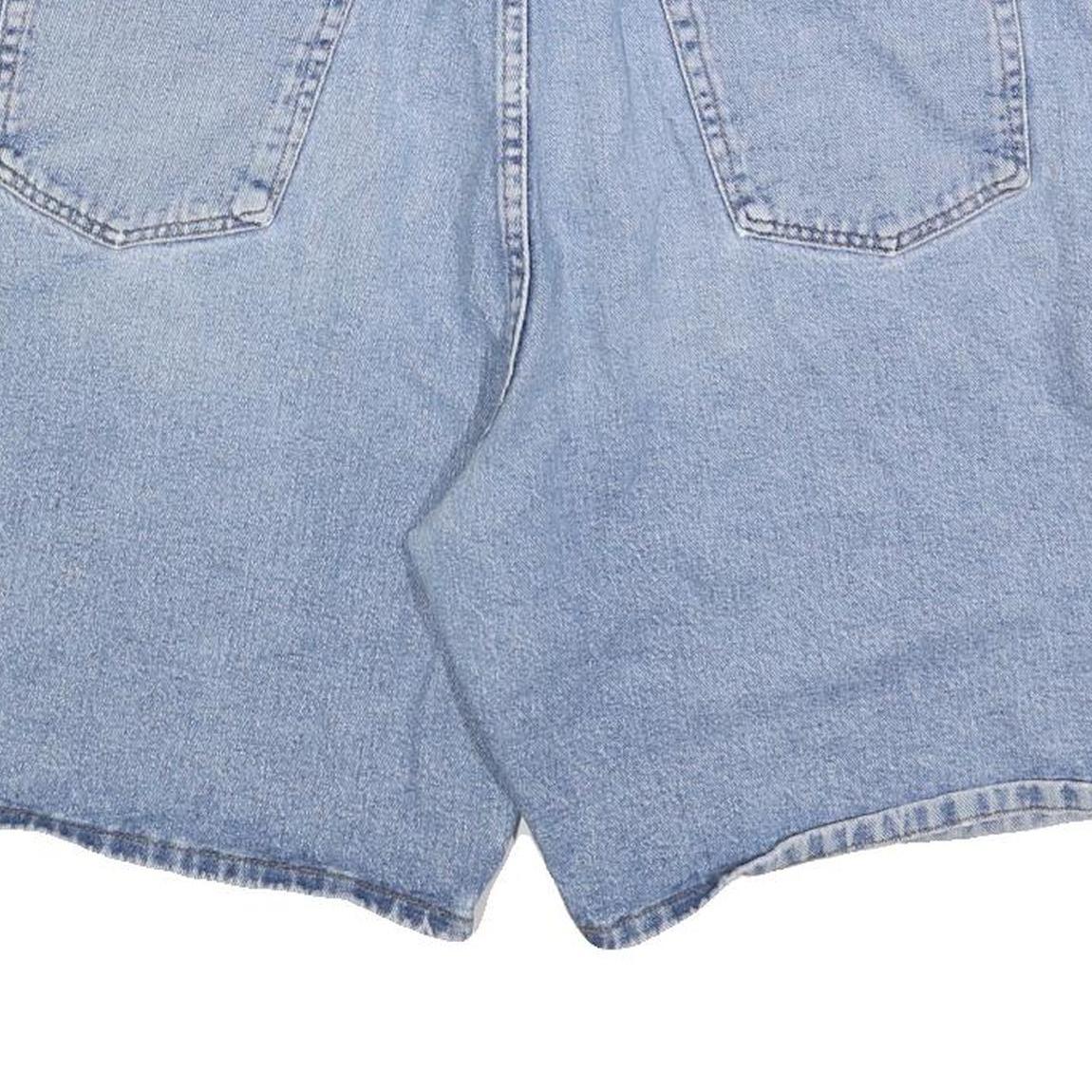 WRANGLER Mens Denim Blue Casual Shorts XL W38 Light Wash Classic Fit