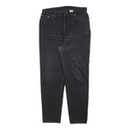 LEVI'S Womens Black Regular Fit Straight Denim Jeans W30 L28 Classic Style