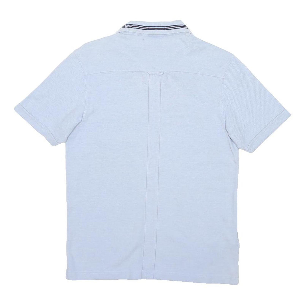 FRED PERRY Mens Blue Polo Shirt M Cotton Short Sleeve Pocket Classic