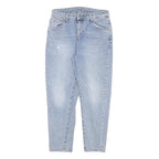 Womens Slim Light Blue Denim Jeans Cotton Blend Zip W28 L24 Stylish Casual Wear