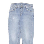 Womens Slim Light Blue Denim Jeans Cotton Blend Zip W28 L24 Stylish Casual Wear