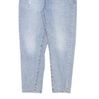 Womens Slim Light Blue Denim Jeans Cotton Blend Zip W28 L24 Stylish Casual Wear