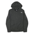 THE NORTH FACE Womens Black Full Zip Hoodie M Lightweight Outdoor Sweatshirt