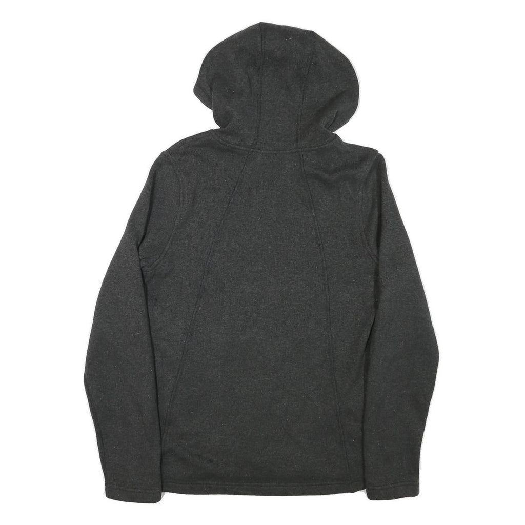 THE NORTH FACE Womens Black Full Zip Hoodie M Lightweight Outdoor Sweatshirt