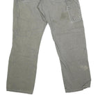 DICKIES Mens Jeans Grey Regular Straight Denim Good Condition W34 L31 Workwear