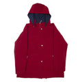 NAUTICA Mens Jacket Maroon Hooded XL