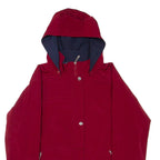 NAUTICA Mens Jacket Maroon Hooded XL