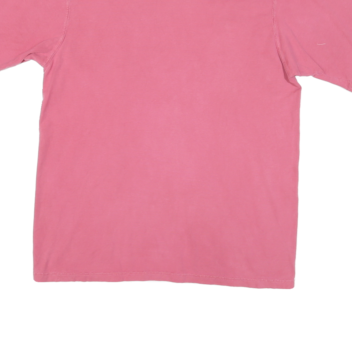 CHAMPION Mens Pink Cotton Blend T-Shirt M Short Sleeve Crew Neck Classic Fit