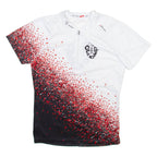 OL PLUS Mens Jersey White 1/4 Zip S