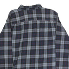 CARHARTT Mens Blue & Grey Check Shirt XL Button Down Casual Workwear Long Sleeve