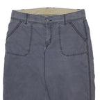 CARHARTT Womens Shorts Blue Casual Plain M W32 Workwear Button Pocket