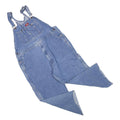 DICKIES Mens Blue Relaxed Denim Dungarees L W42 L23 Workwear Casual