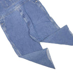 DICKIES Mens Blue Relaxed Denim Dungarees L W42 L23 Workwear Casual