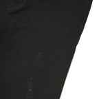 CALVIN KLEIN JEANS Womens Black Regular Straight Denim W30 L28 Button Cotton