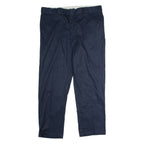 DICKIES 874 Flex Workwear Mens Twill Trousers Blue Classic Straight W44 L32