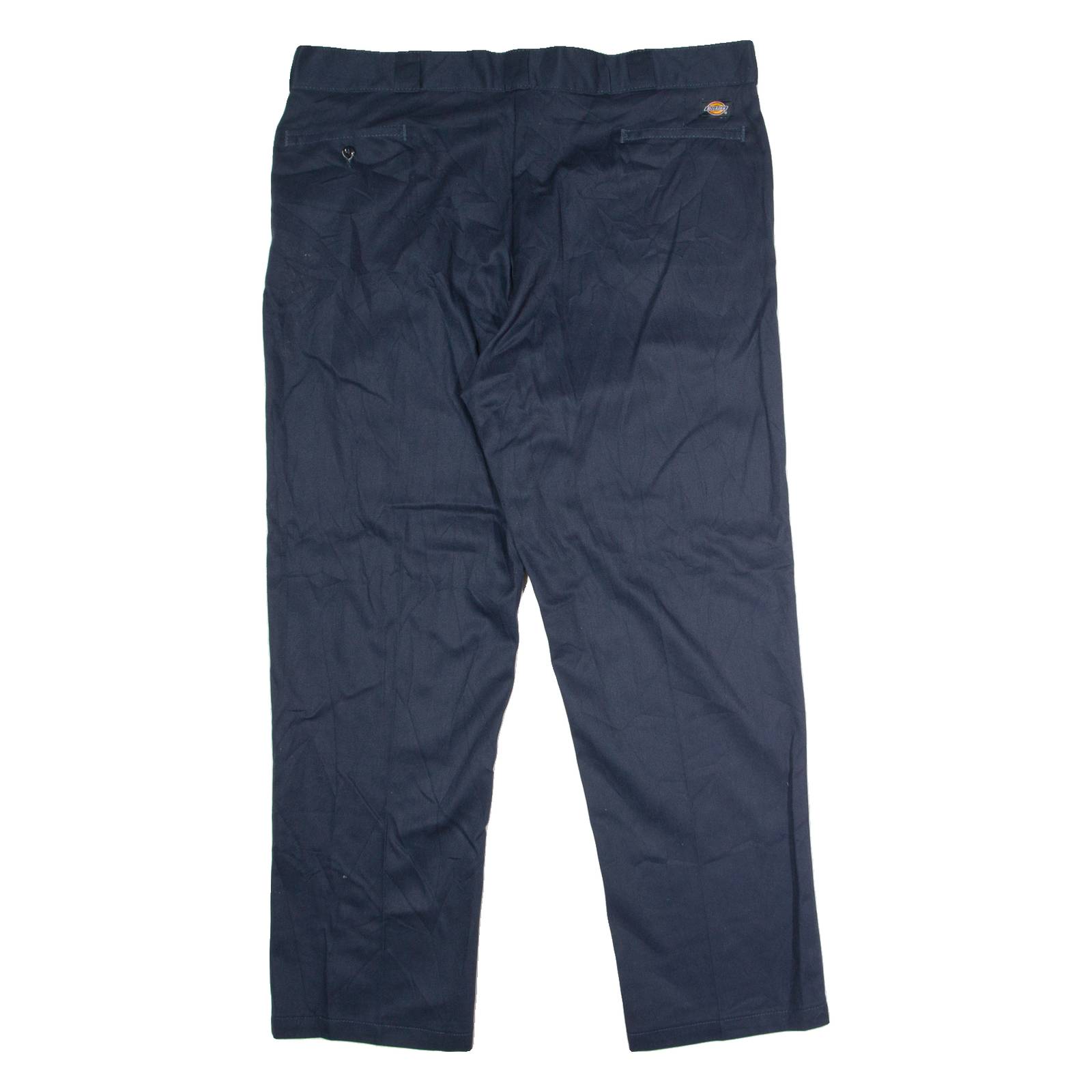 DICKIES 874 Flex Workwear Mens Twill Trousers Blue Classic Straight W44 L32
