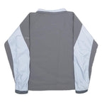 COLUMBIA Womens Light Blue & Grey Titanium Zip Jacket M Polyester Blend Outdoor