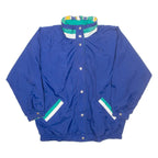Reversible Mens Track Jacket Blue M